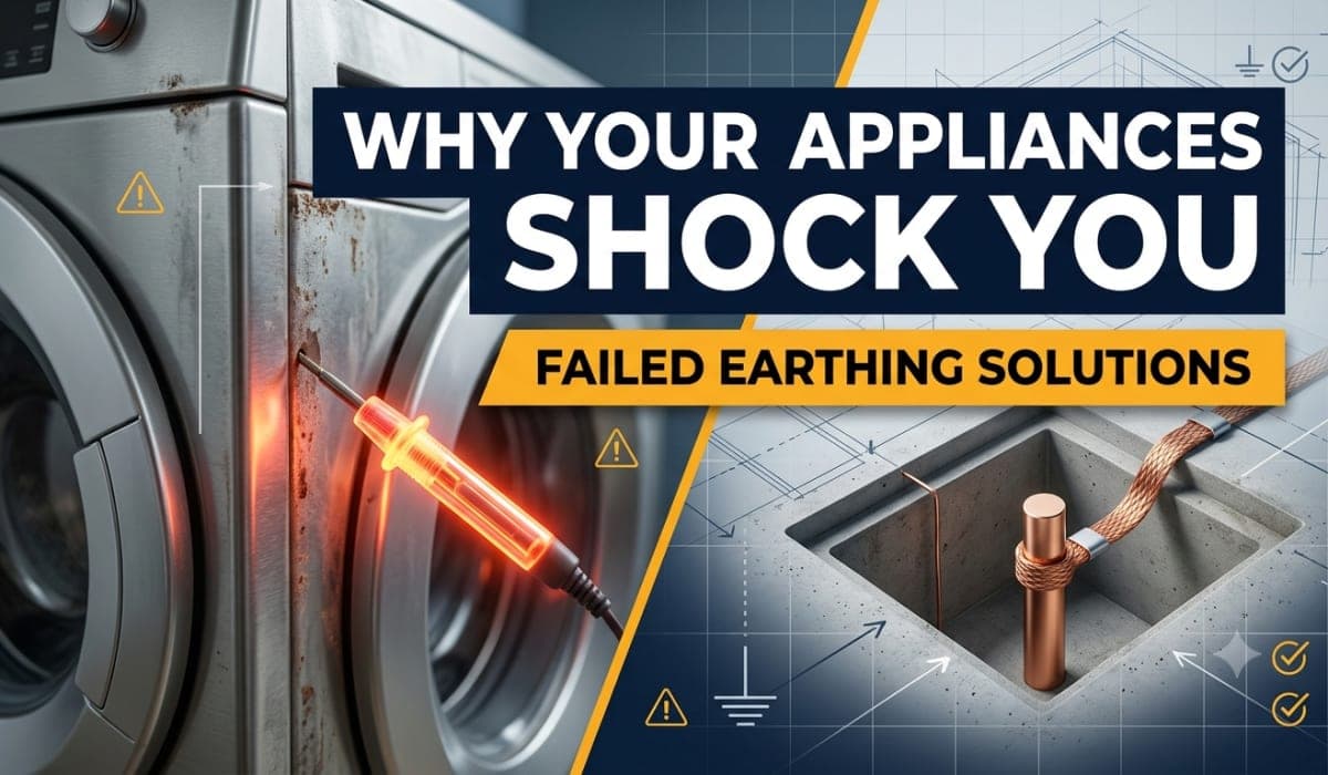 Why Your Appliances Shock You โ Causes of Electrical Leakage & Safety Solutions