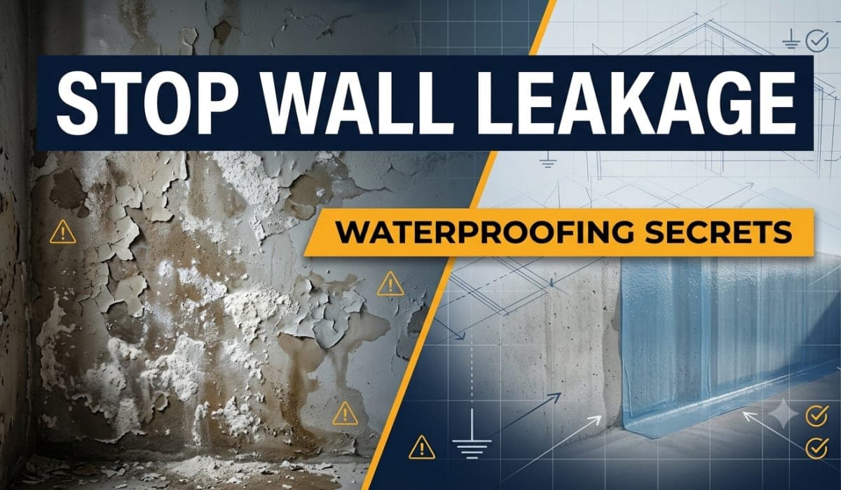 The Danger of Wall Dampness – Causes, Structural Risks & Waterproofing Solutions