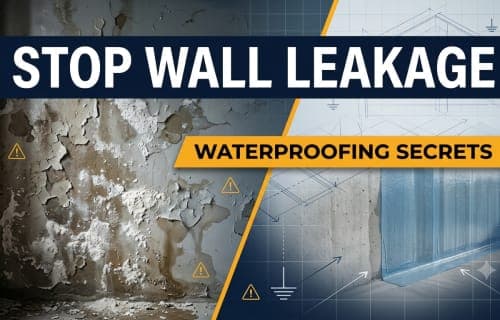 The Danger of Wall Dampness β Causes, Structural Risks & Waterproofing Solutions